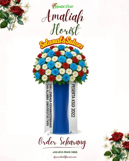 Standing Flowers Patung